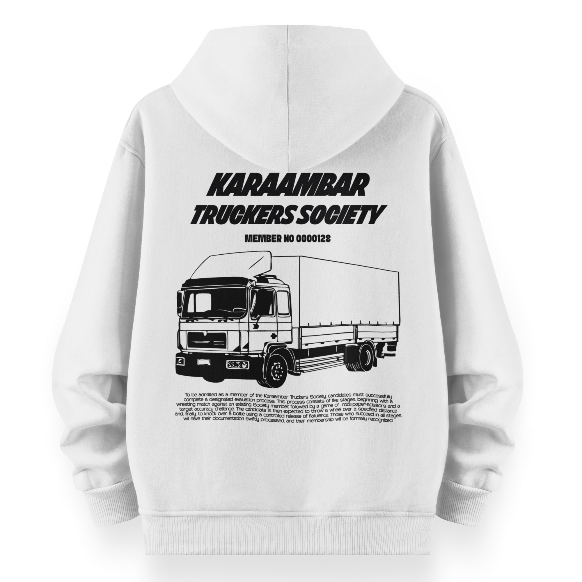Karaambar Kamyoncular Derneği Hoodie - Regular Fit
