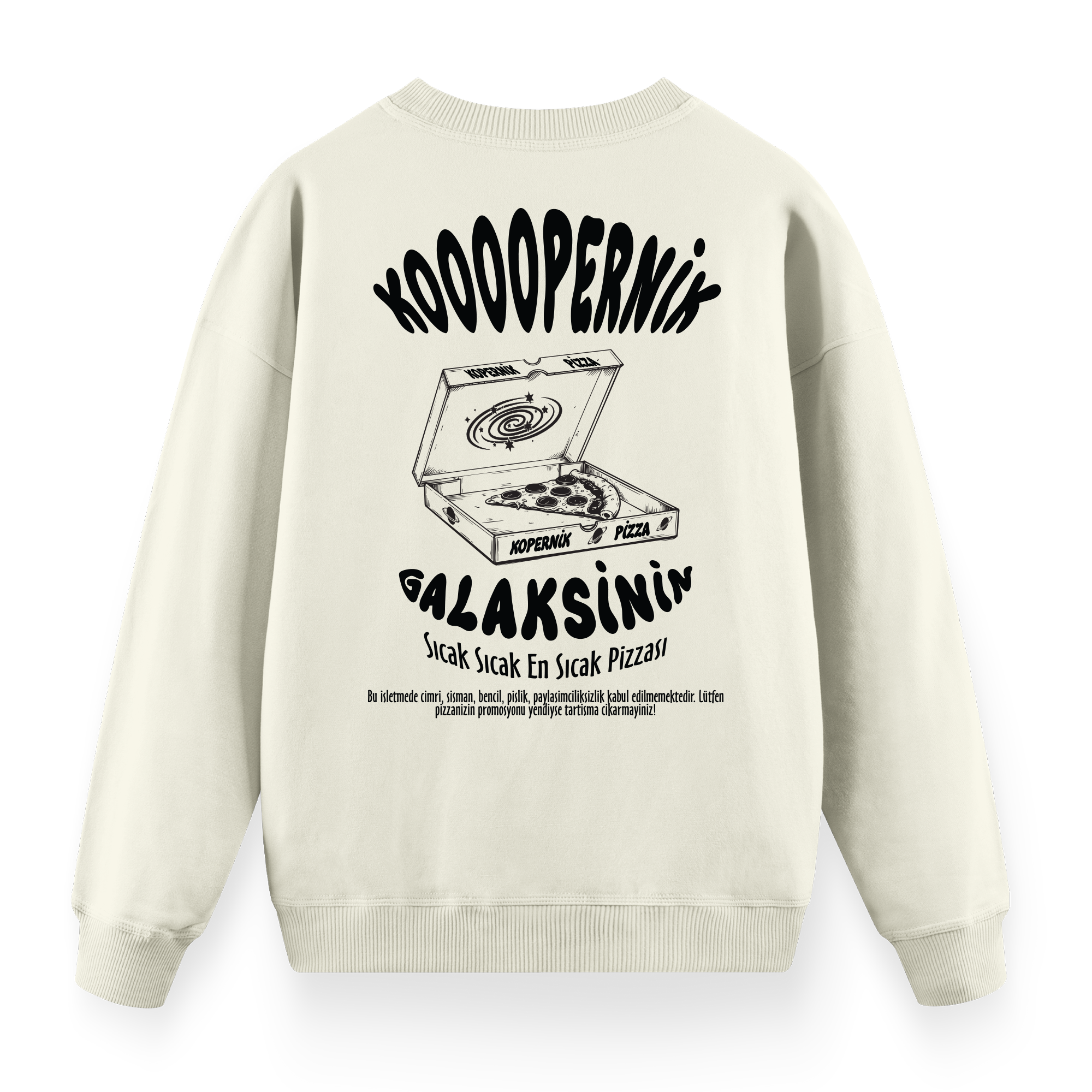 Kopernik Pizza Sweatshirt - Oversize Fit