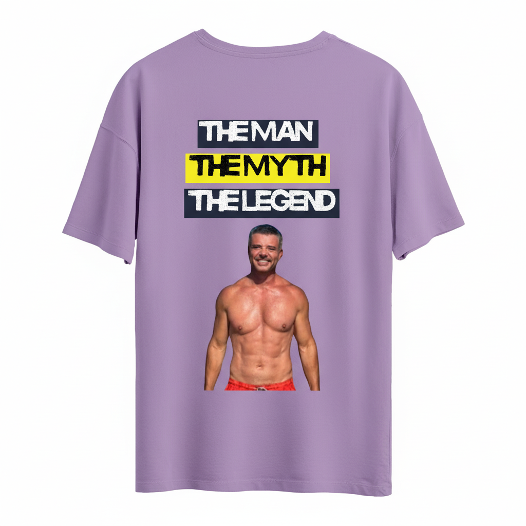Saadettin Saran " The Man The Myth The Legend" Tişörtü