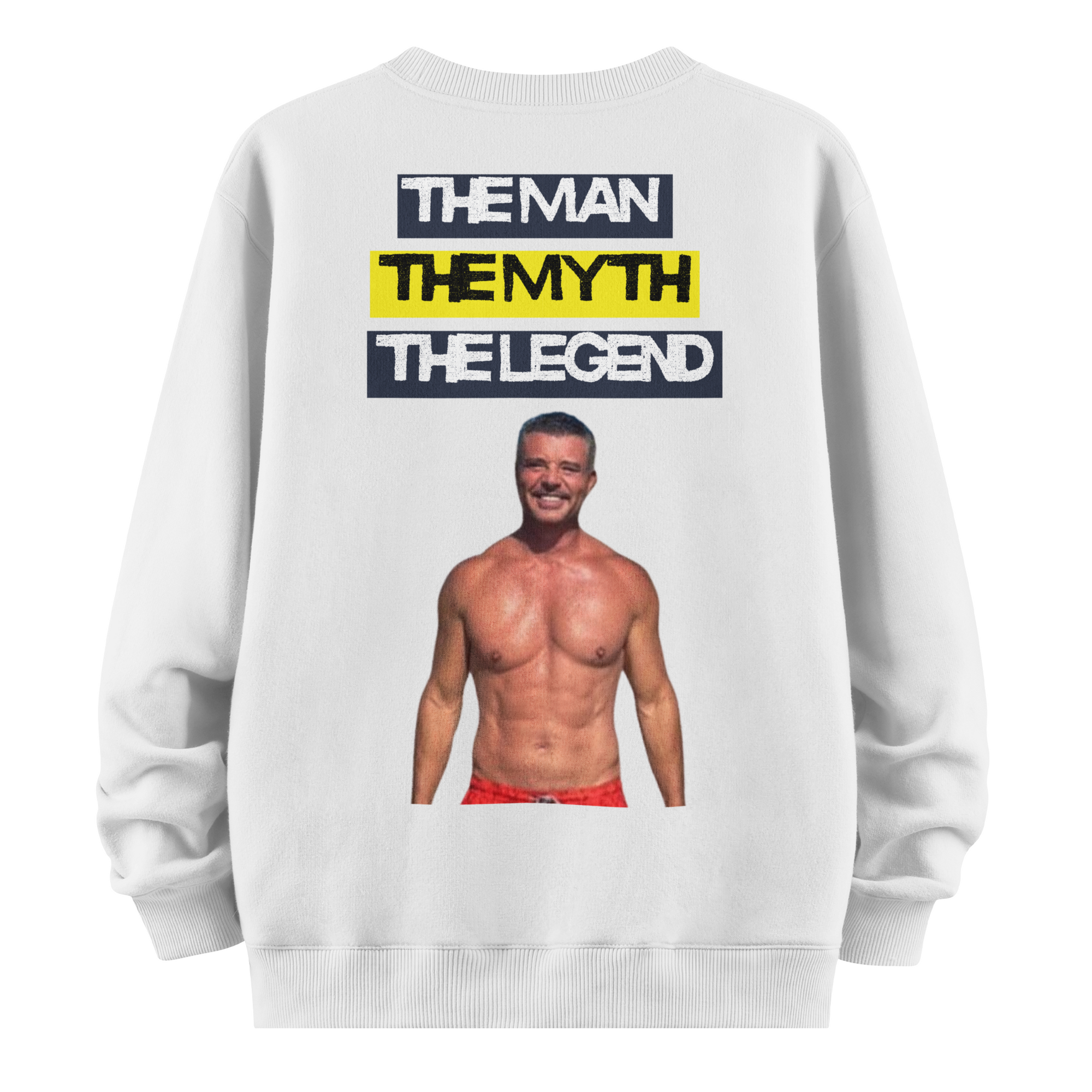 Saadettin Saran " The man The Myth The Legend" Sweatshirt " The GymRat"