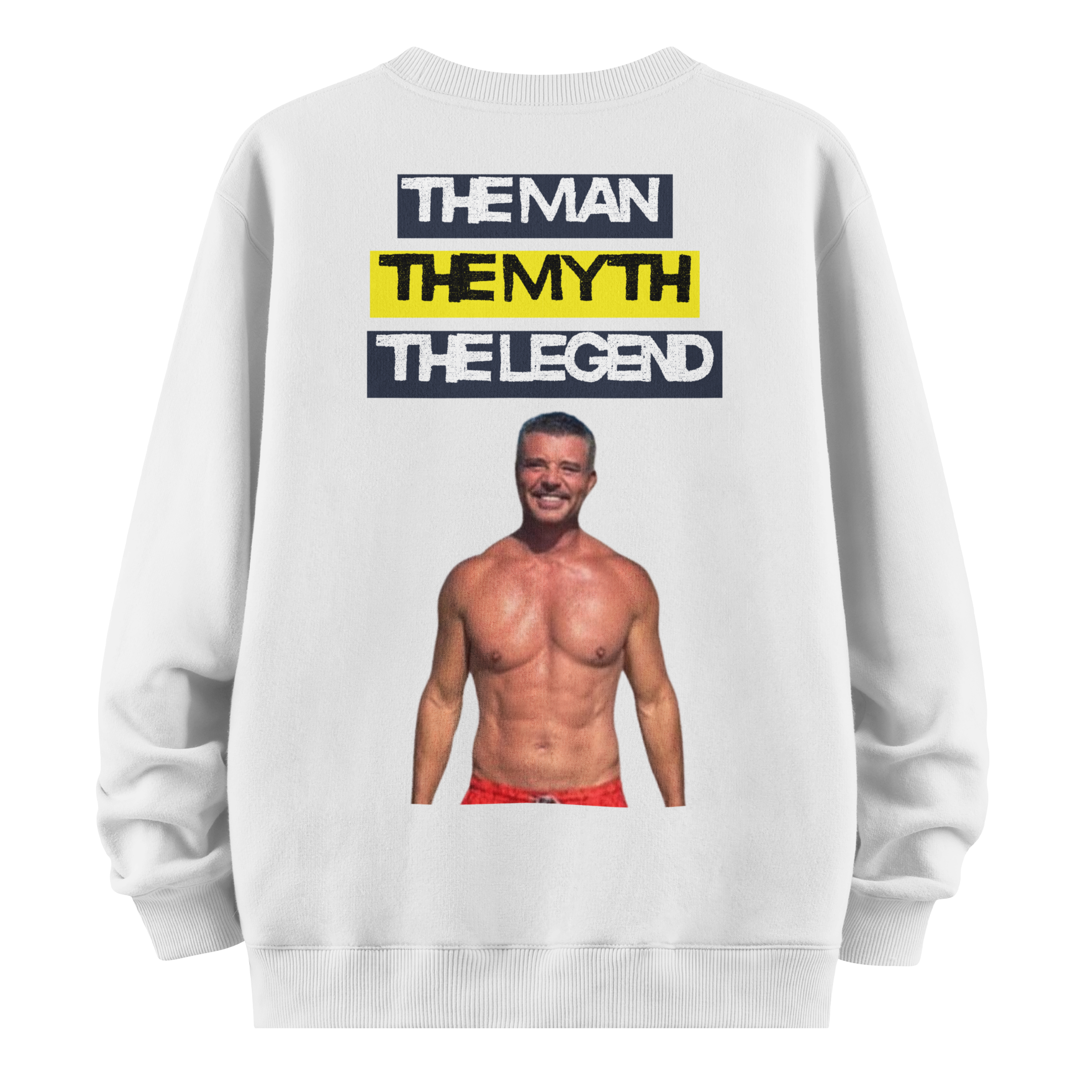 Saadettin Saran " The man The Myth The Legend" Sweatshirt " The GymRat"