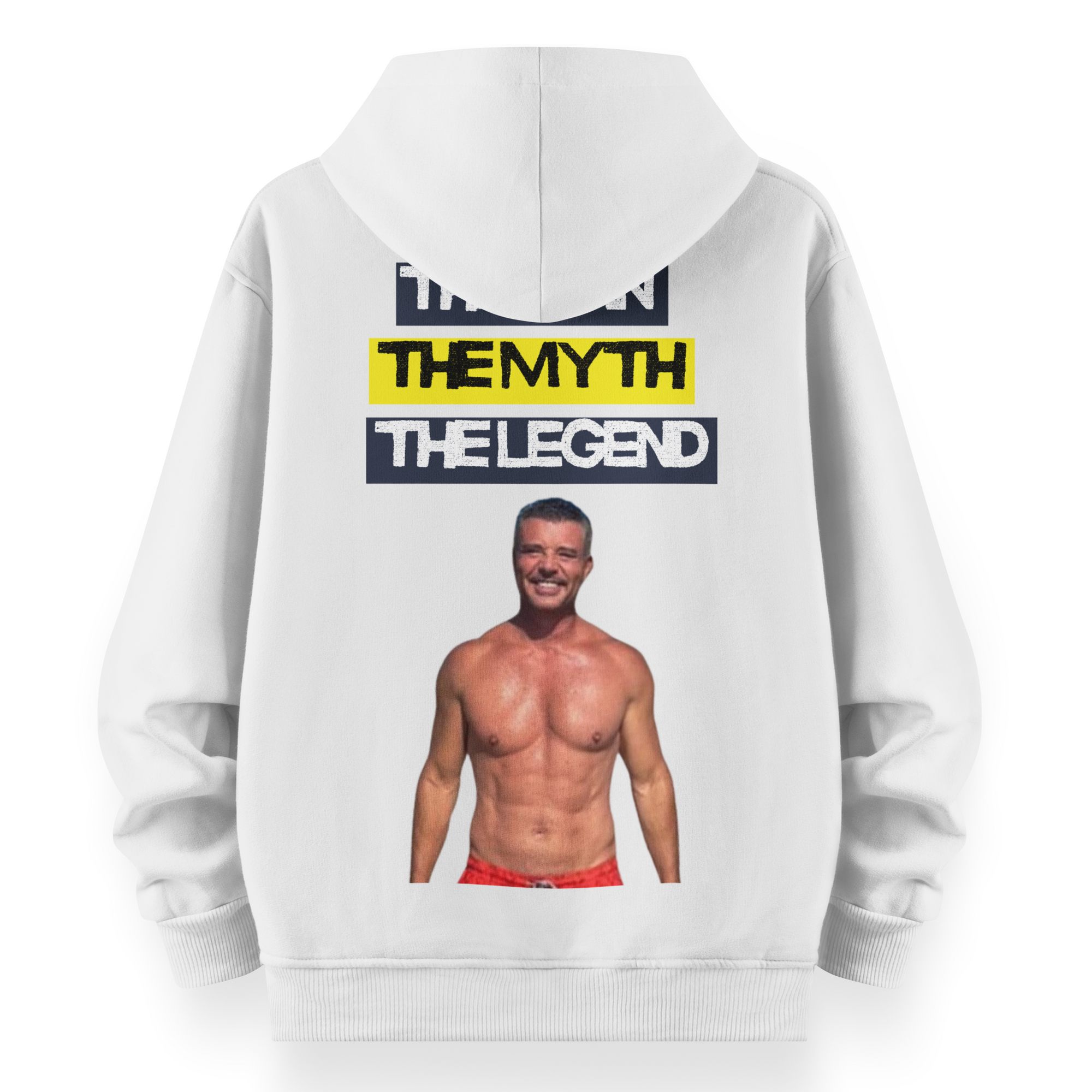 Saadettin Saran " The Man The Myth The Legend"  Hoodie " The GymRat"