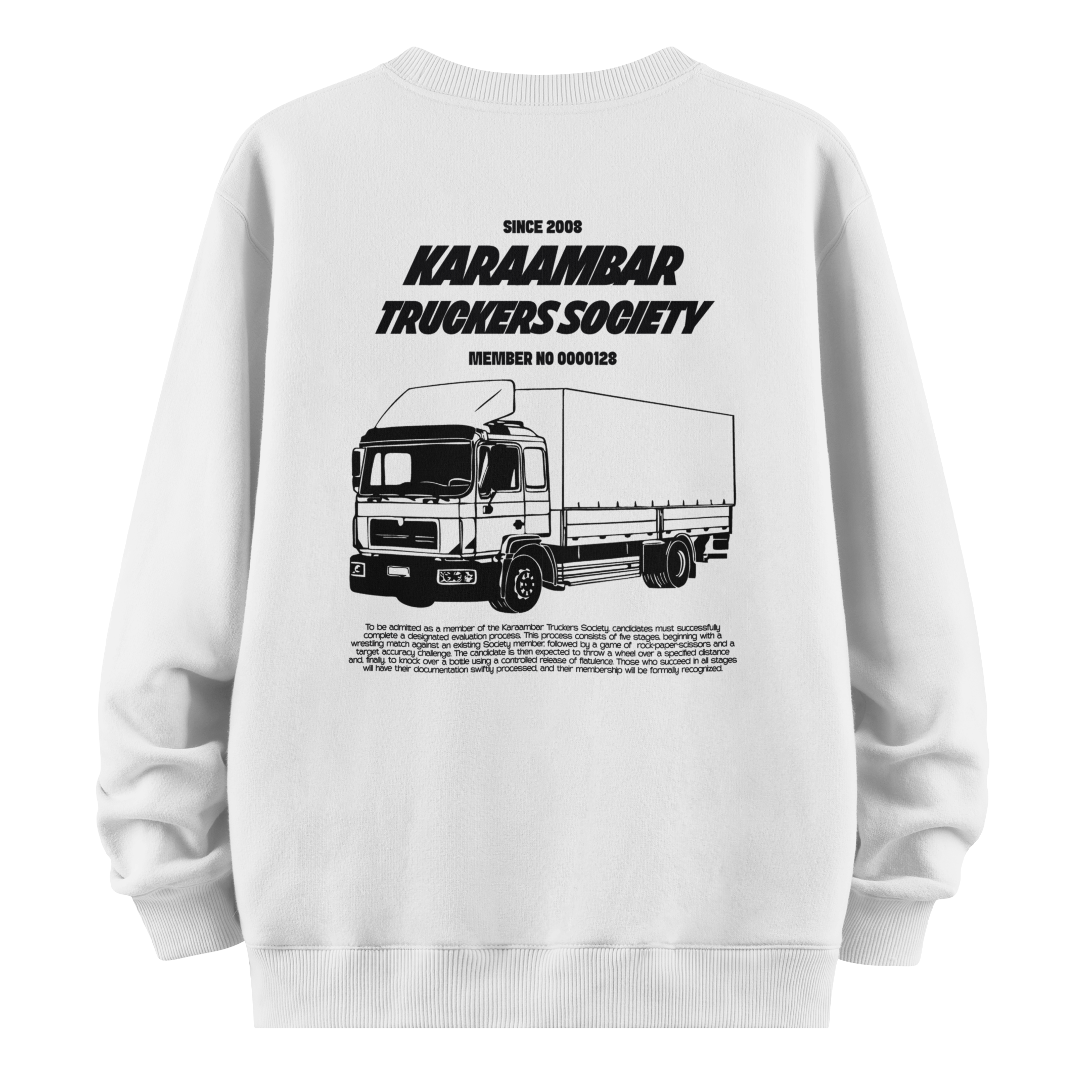Karaambar Kamyoncular Derneği Sweatshirt - Regular Fit