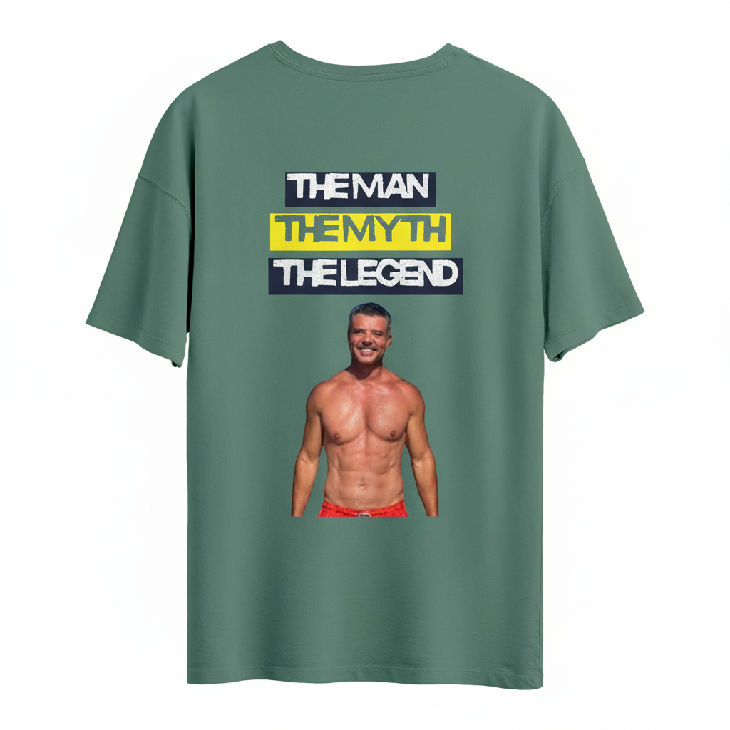 Saadettin Saran " The Man The Myth The Legend" Tişörtü