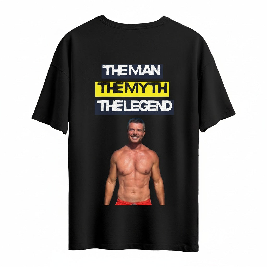 Saadettin Saran " The Man The Myth The Legend" Tişörtü