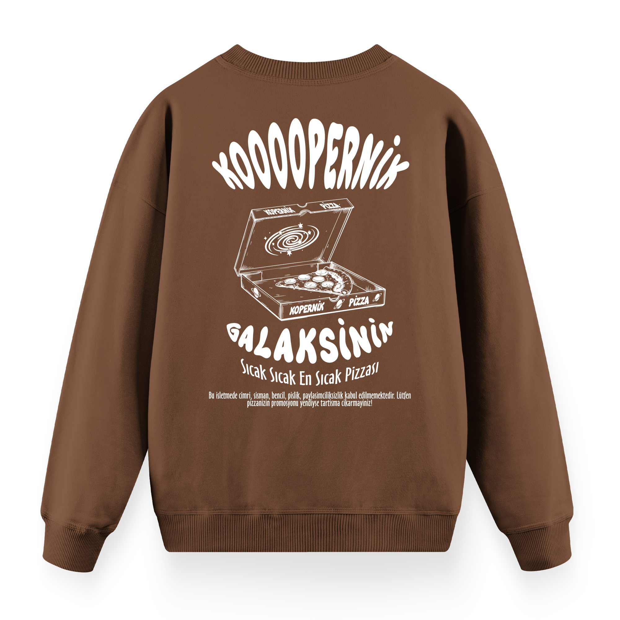 Kopernik Pizza Sweatshirt - Oversize Fit