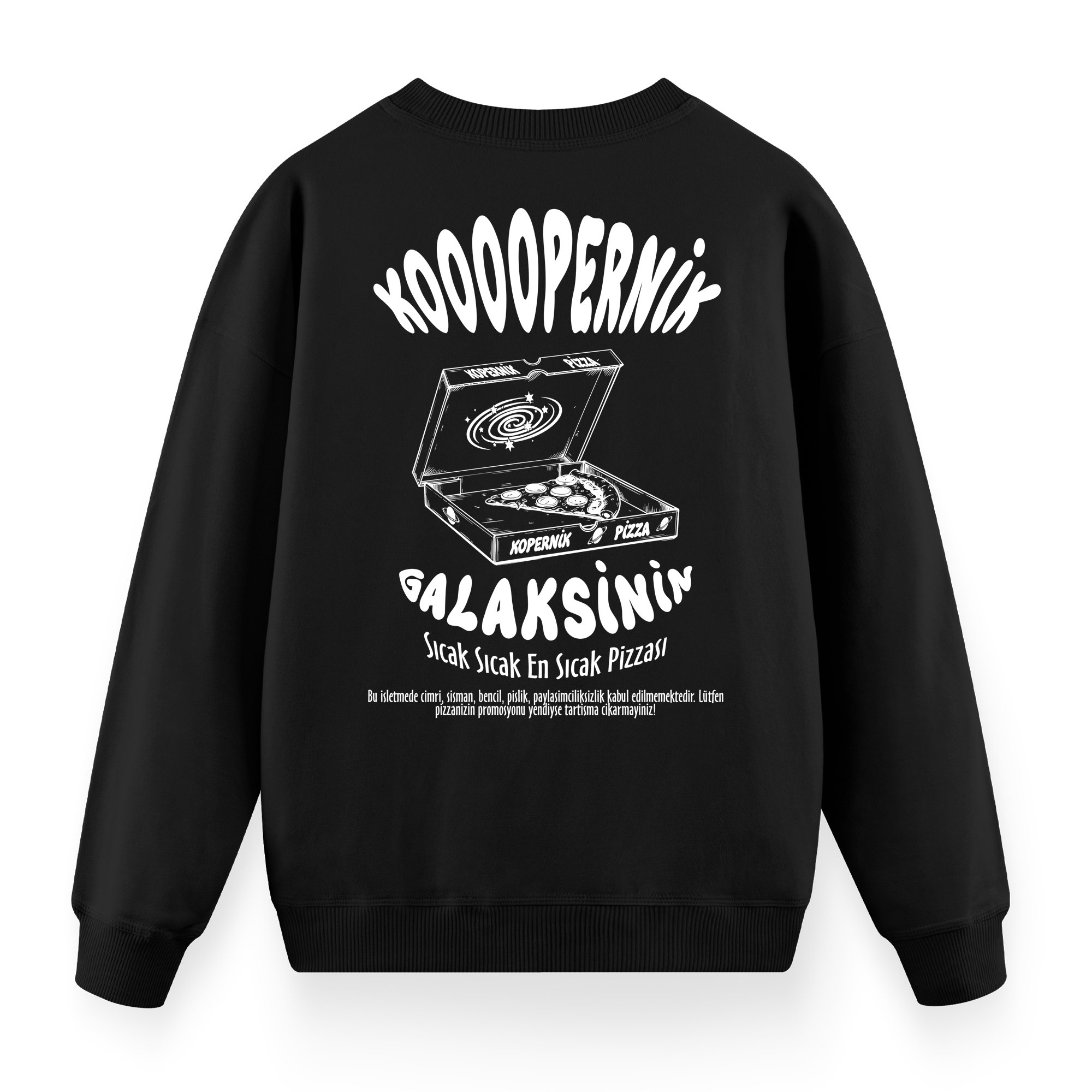 Kopernik Pizza Sweatshirt - Oversize Fit
