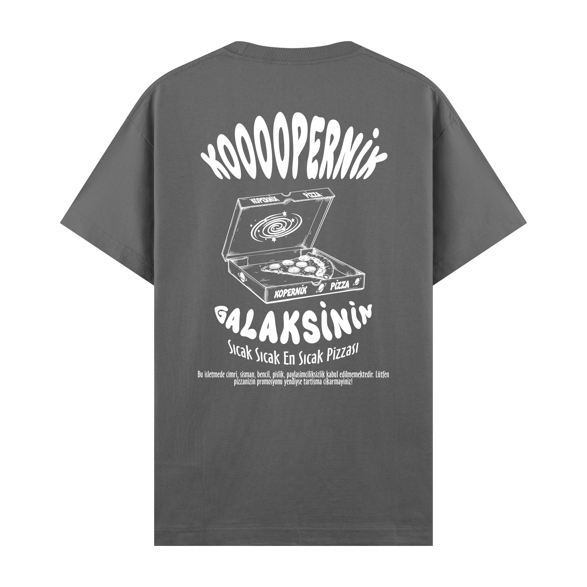 Kopernik Pizza Tişörtü - Regular Fit
