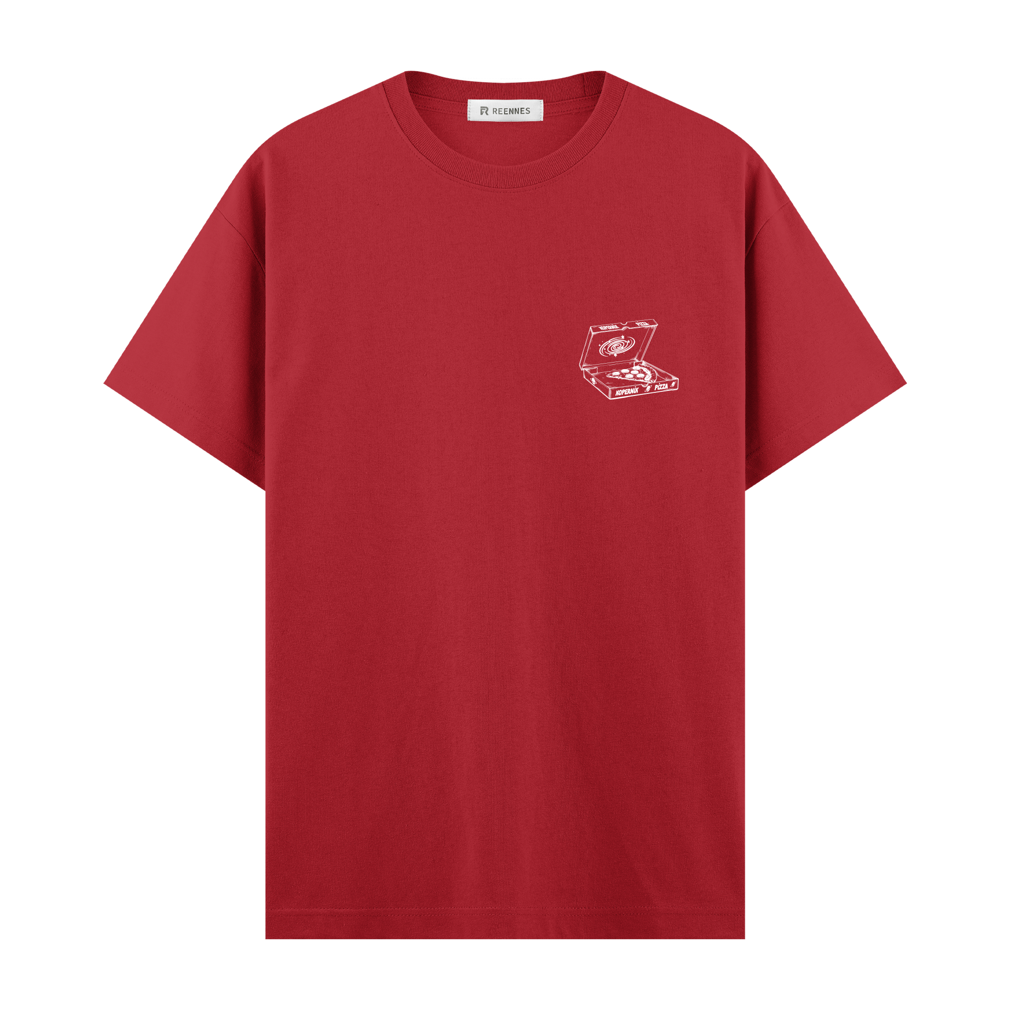 Kopernik Pizza Tişörtü - Regular Fit