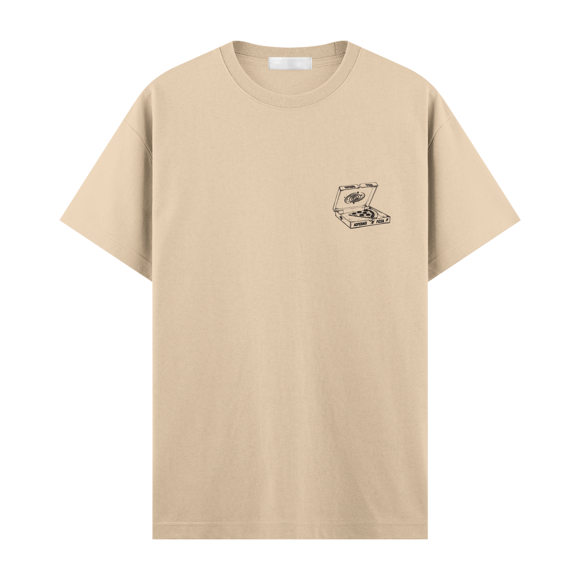 Kopernik Pizza Tişörtü - Regular Fit