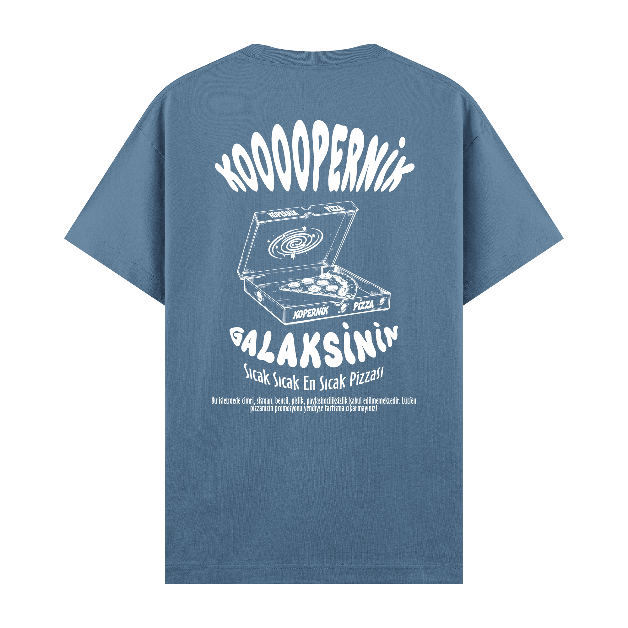 Kopernik Pizza Tişörtü - Regular Fit