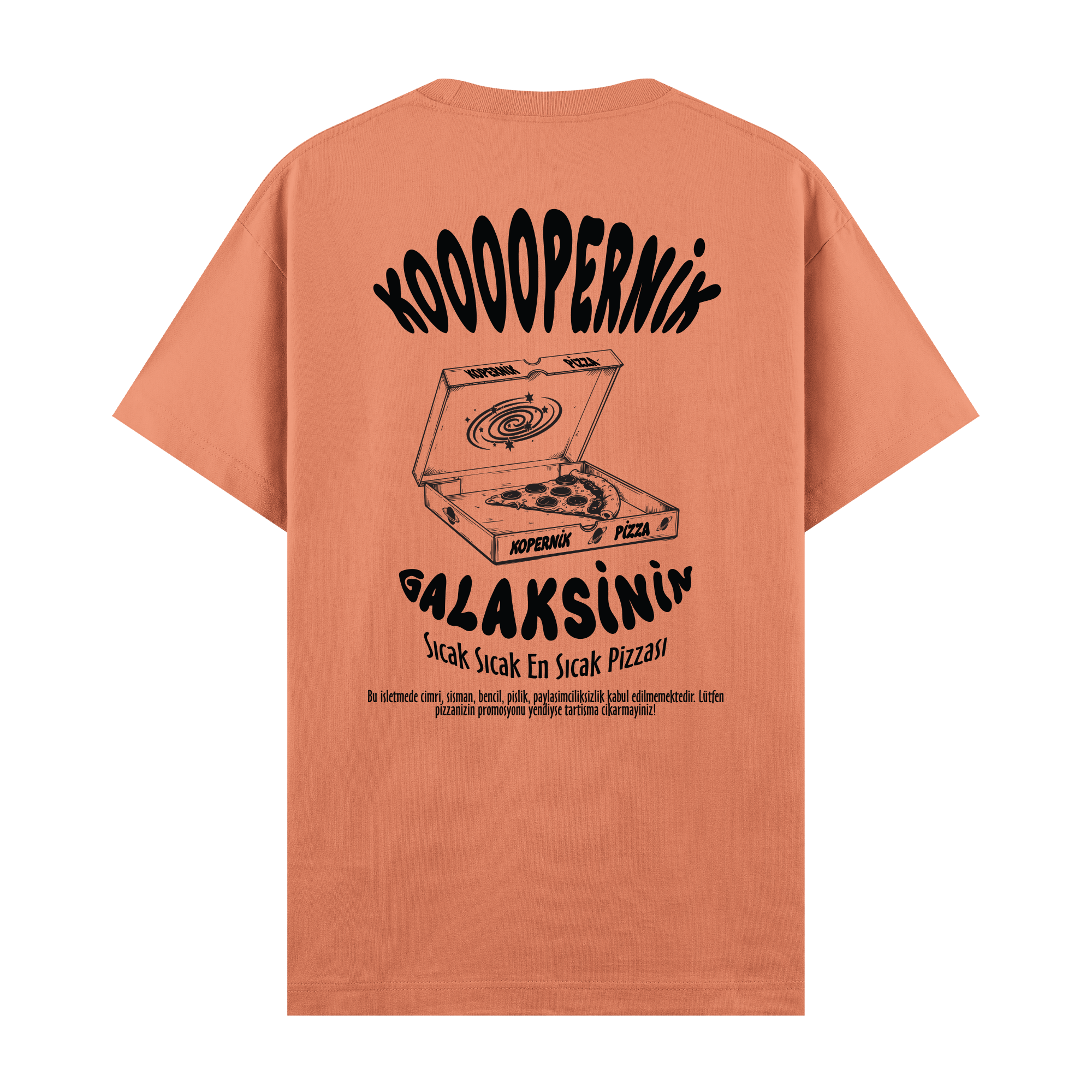 Kopernik Pizza Tişörtü - Regular Fit