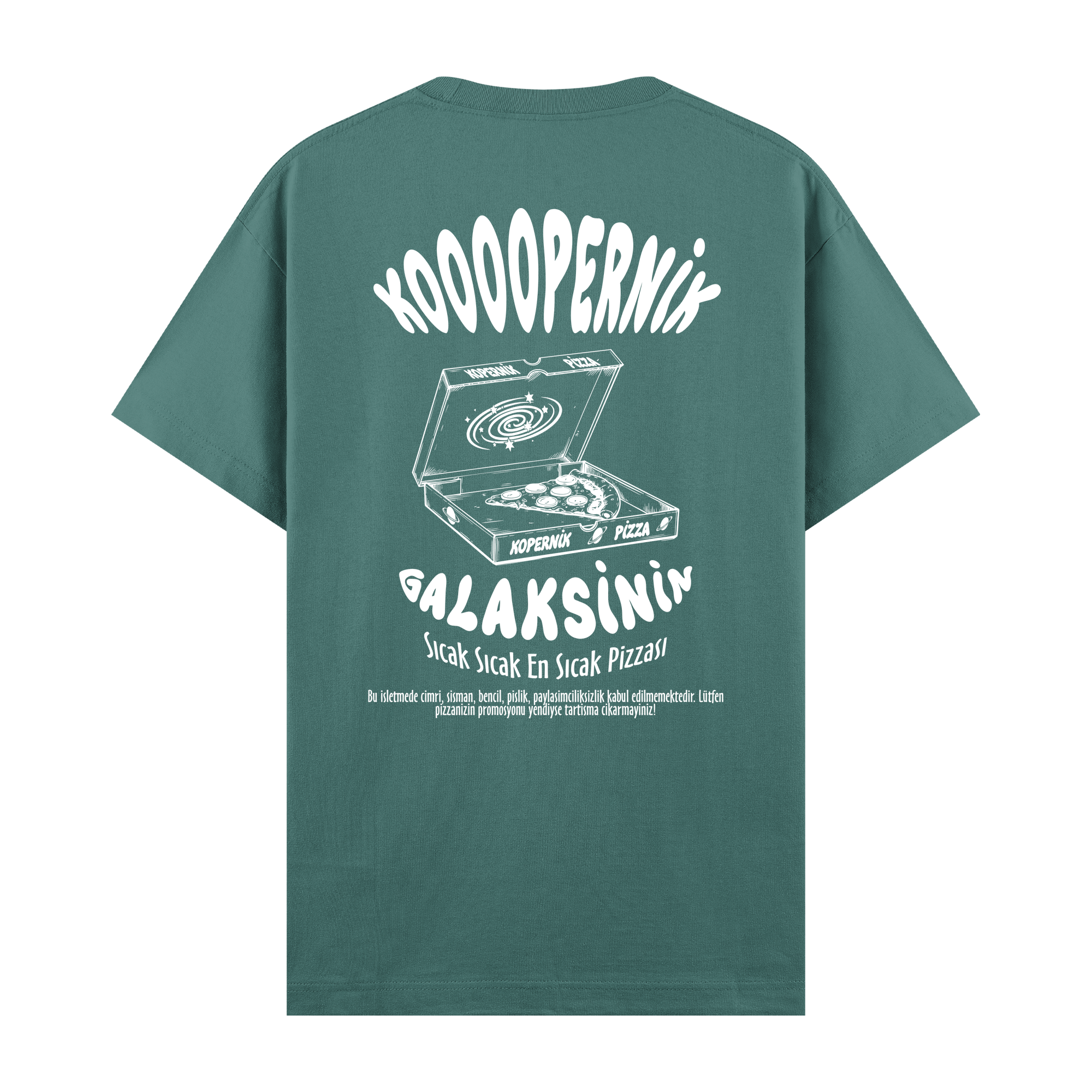 Kopernik Pizza Tişörtü - Regular Fit