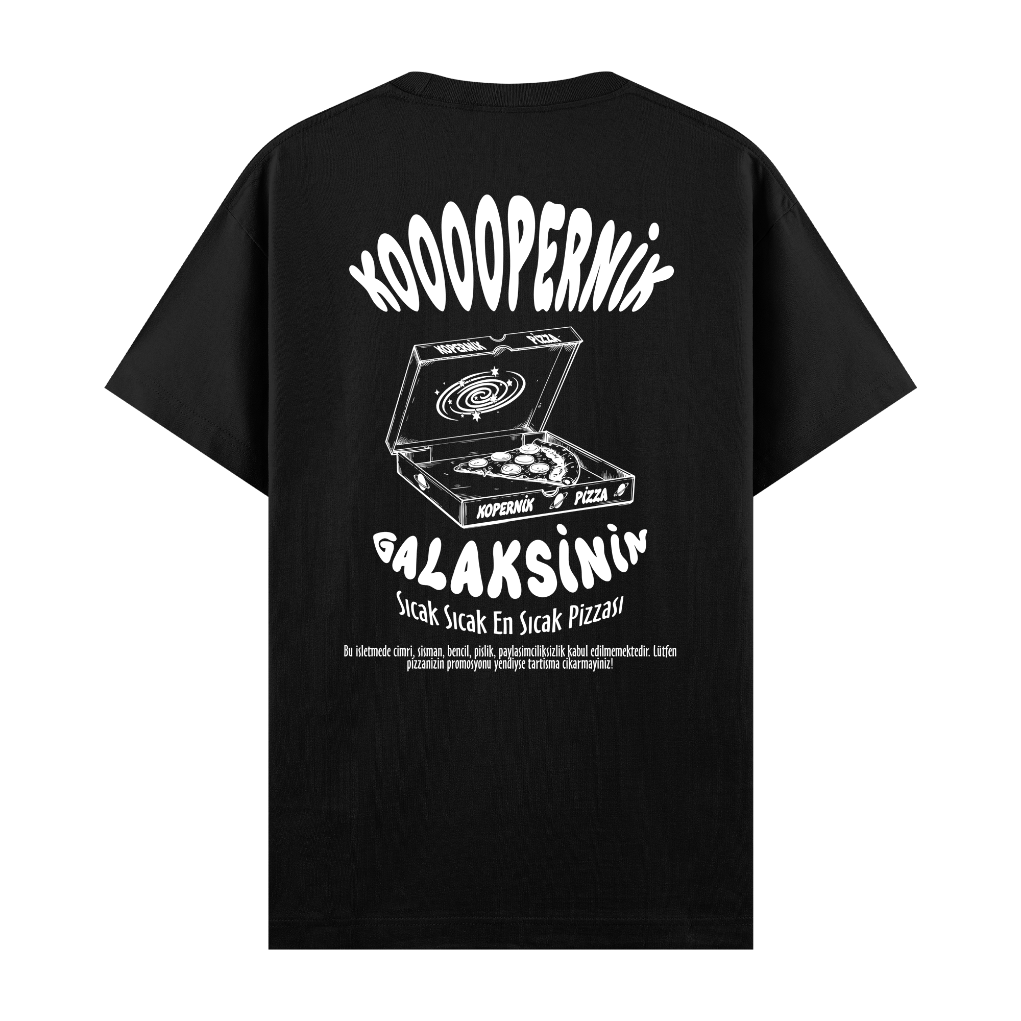 Kopernik Pizza Tişörtü - Regular Fit