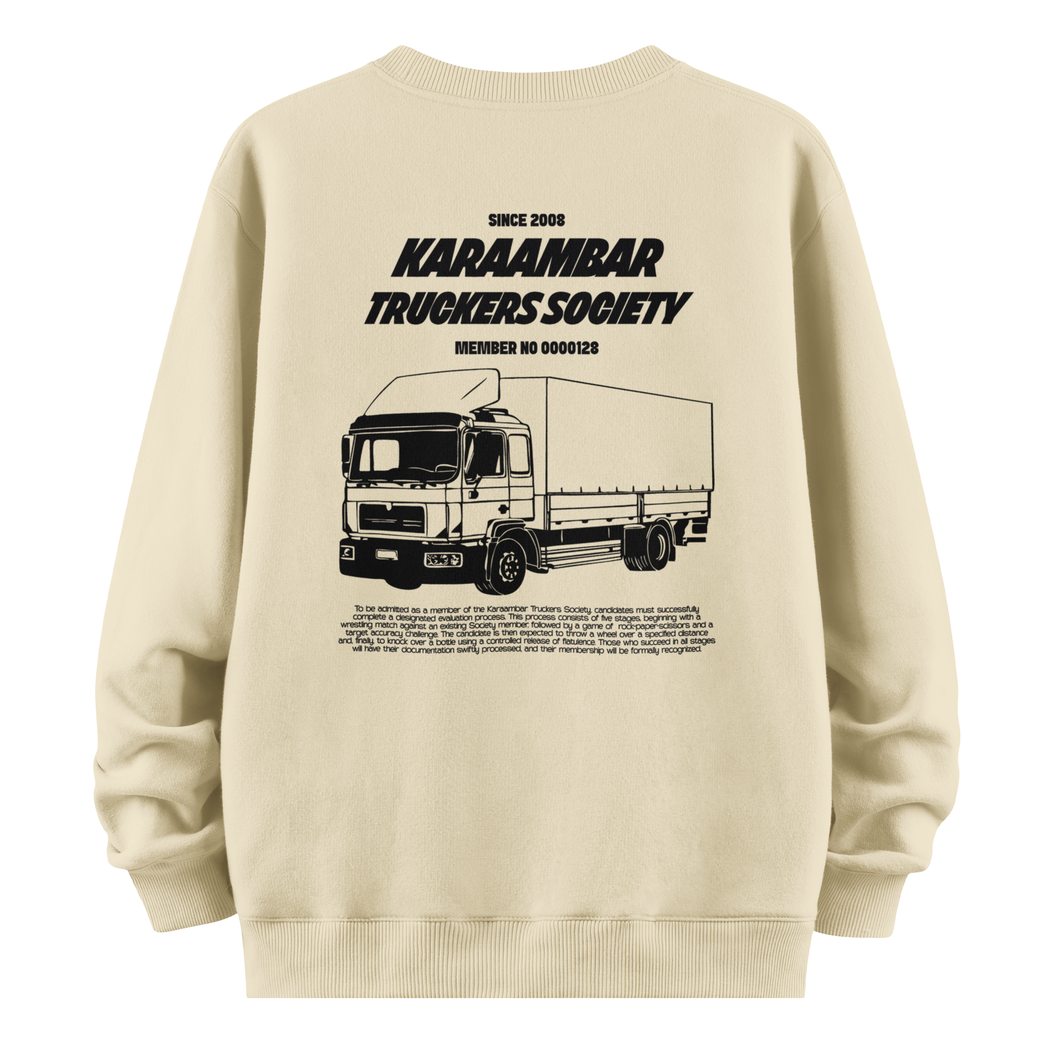 Karaambar Kamyoncular Derneği Sweatshirt - Regular Fit