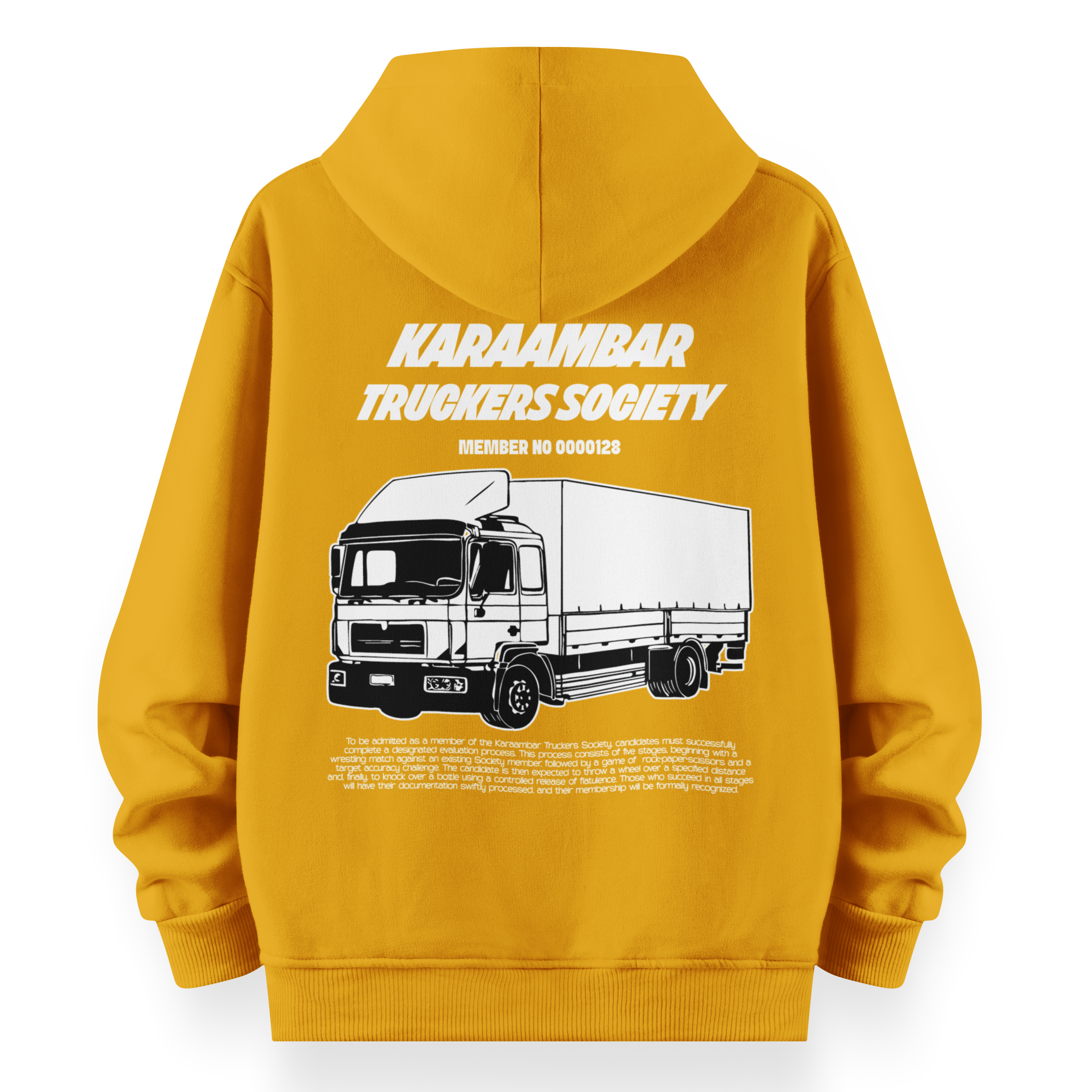 Karaambar Kamyoncular Derneği Hoodie - Regular Fit