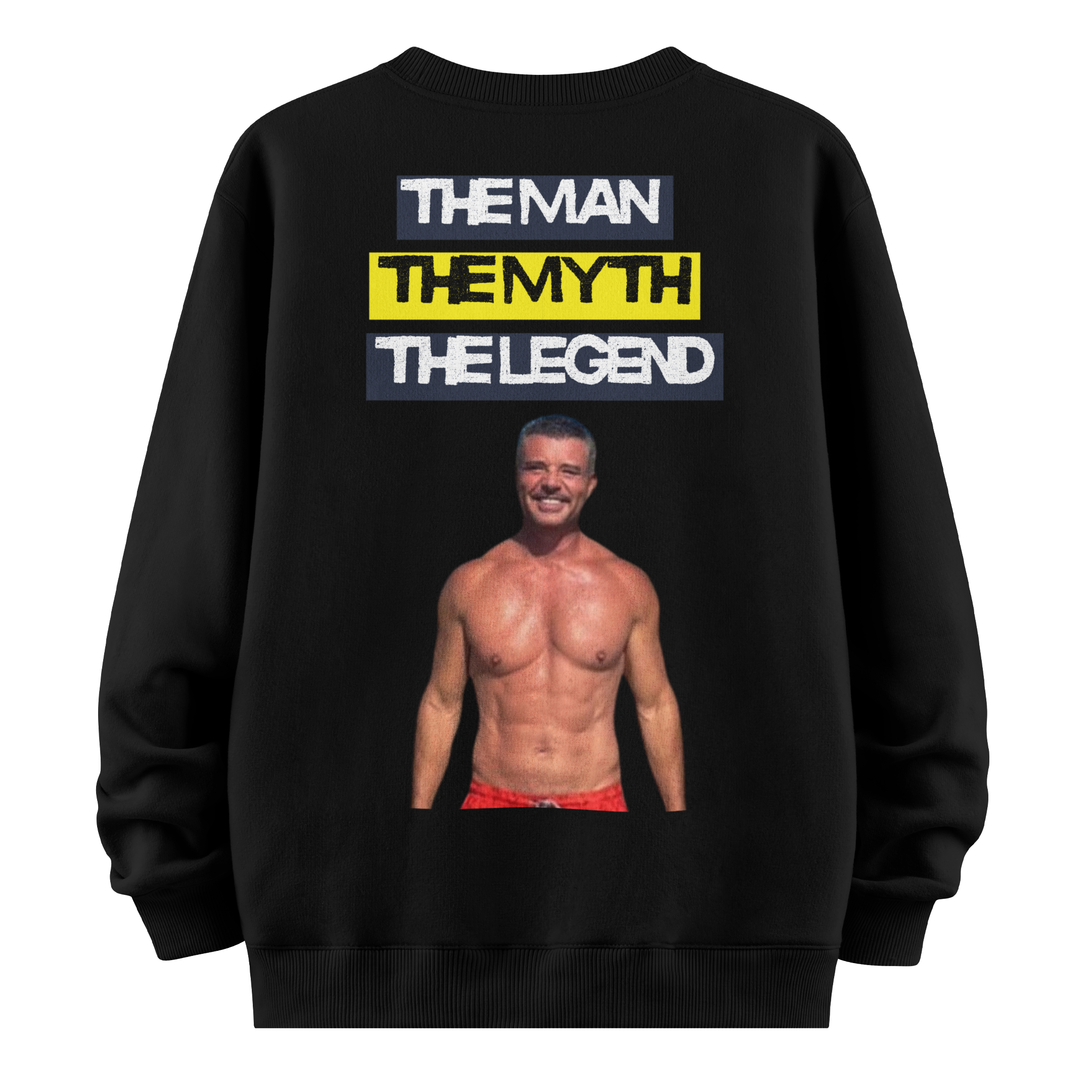Saadettin Saran " The man The Myth The Legend" Sweatshirt " The GymRat"