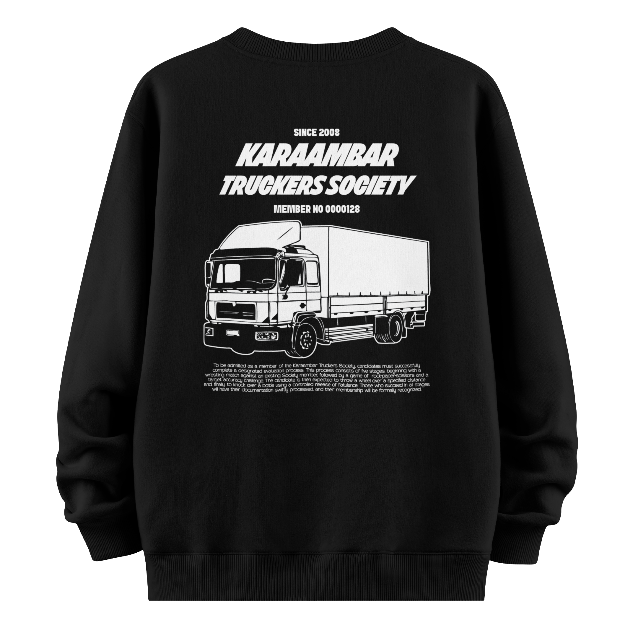 Karaambar Kamyoncular Derneği Sweatshirt - Regular Fit