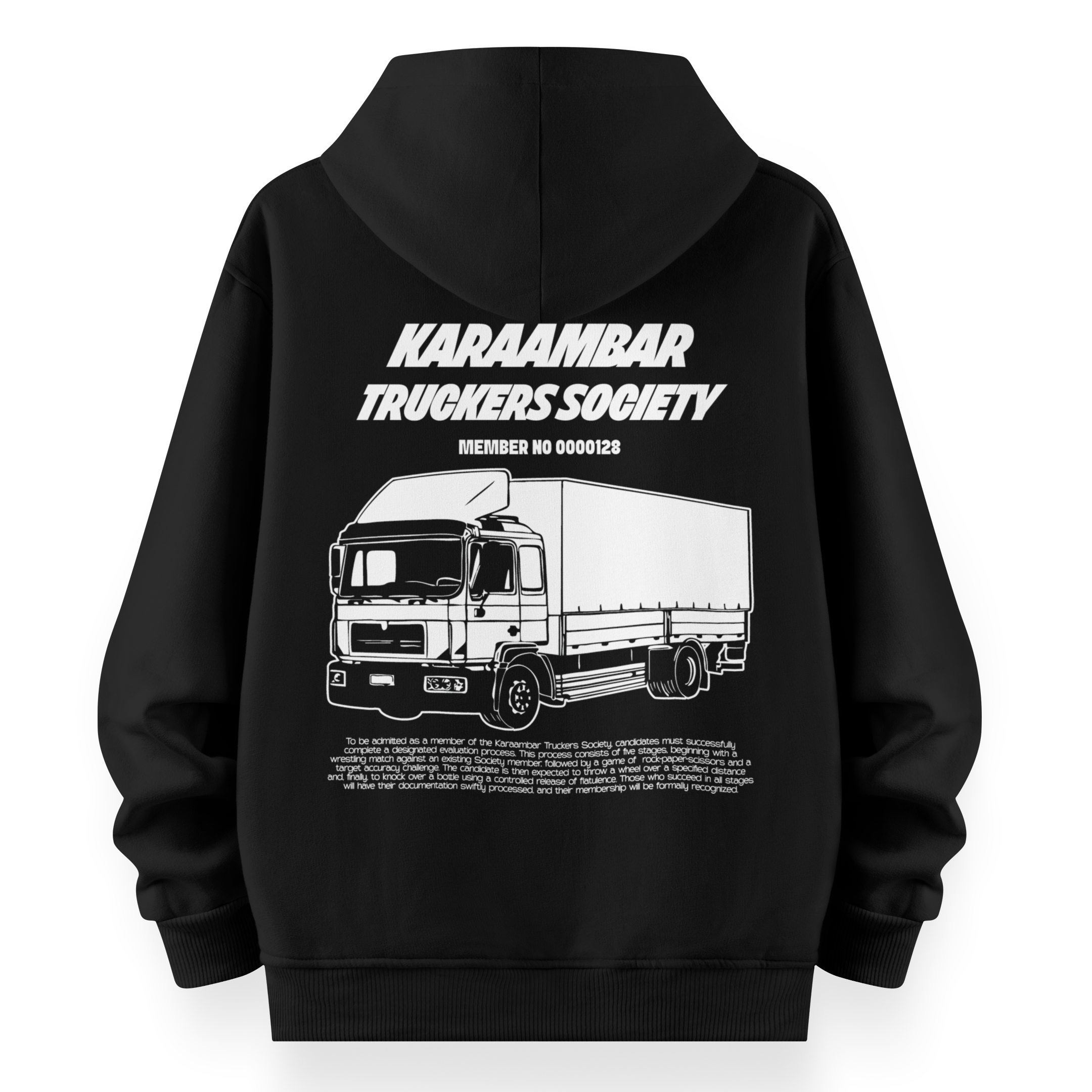 Karaambar Kamyoncular Derneği Hoodie - Regular Fit