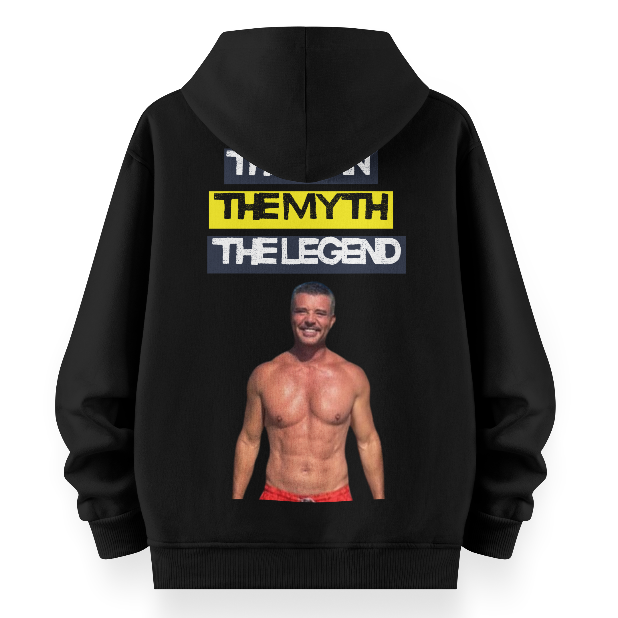 Saadettin Saran " The Man The Myth The Legend"  Hoodie " The GymRat"