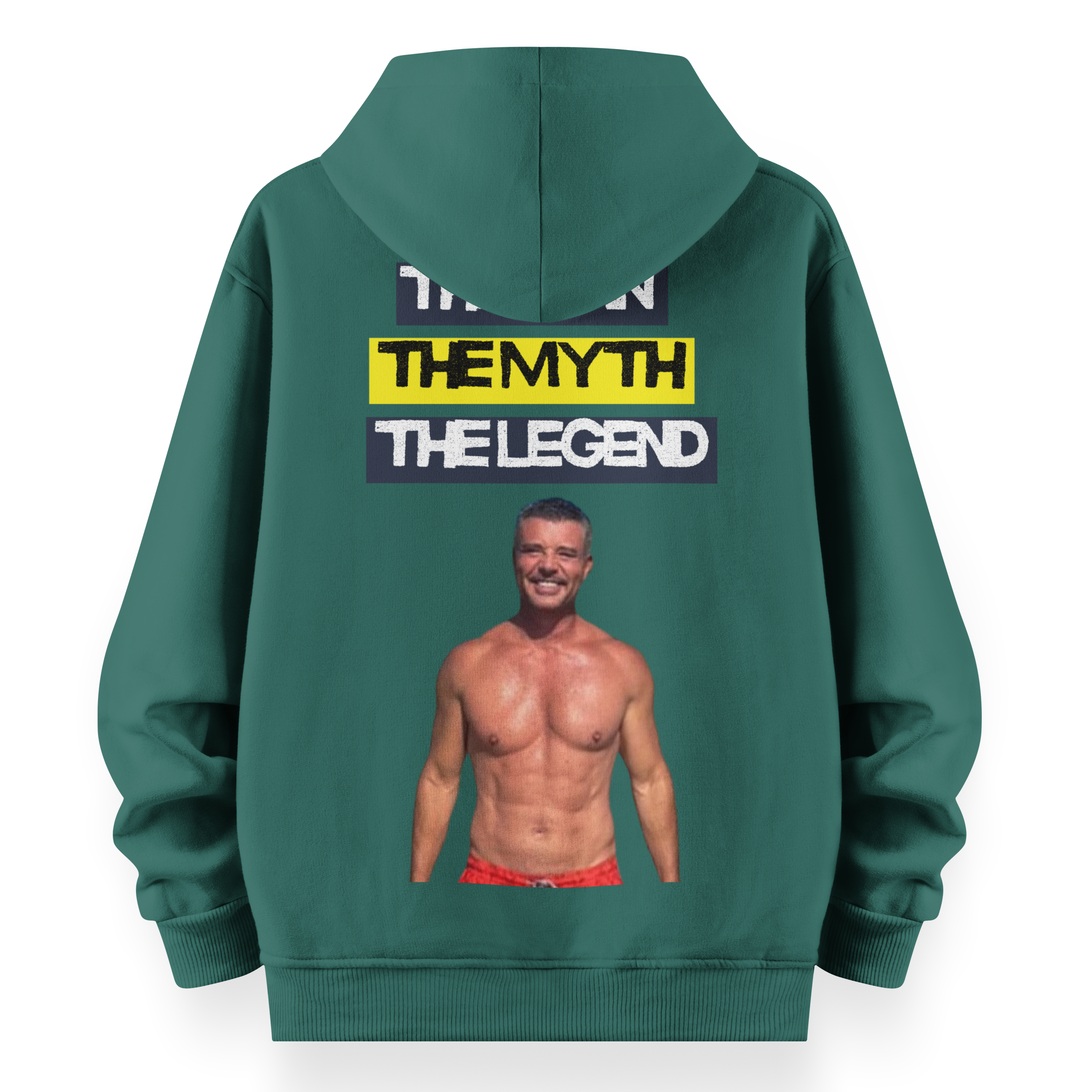 Saadettin Saran " The Man The Myth The Legend"  Hoodie " The GymRat"