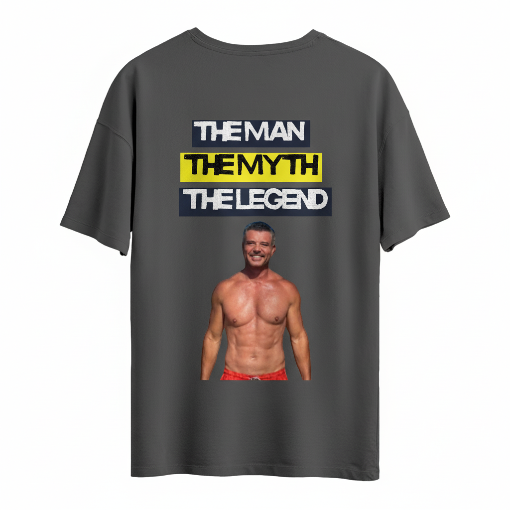 Saadettin Saran " The Man The Myth The Legend" Tişörtü